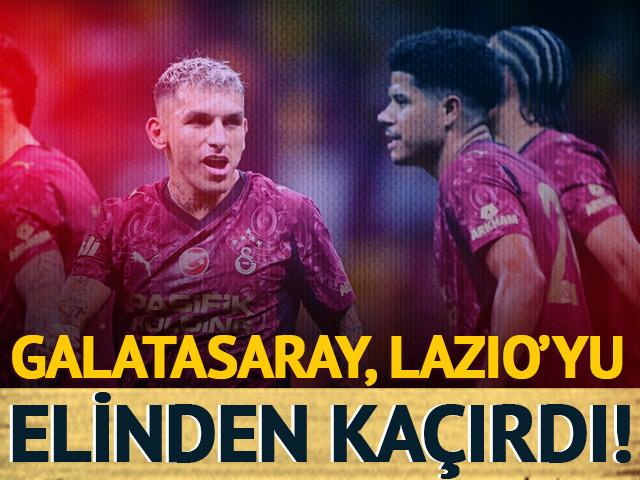 Galatasaray, Lazio ile oynadığı hazırlık maçından 2-2'lik eşitlikle ayrıldı