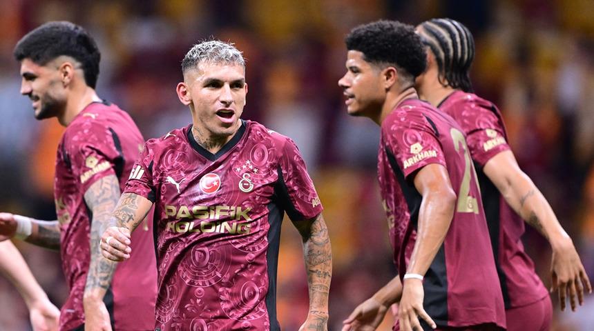 Galatasaray, Lazio ile oynadığı hazırlık maçından 2-2'lik eşitlikle ayrıldı