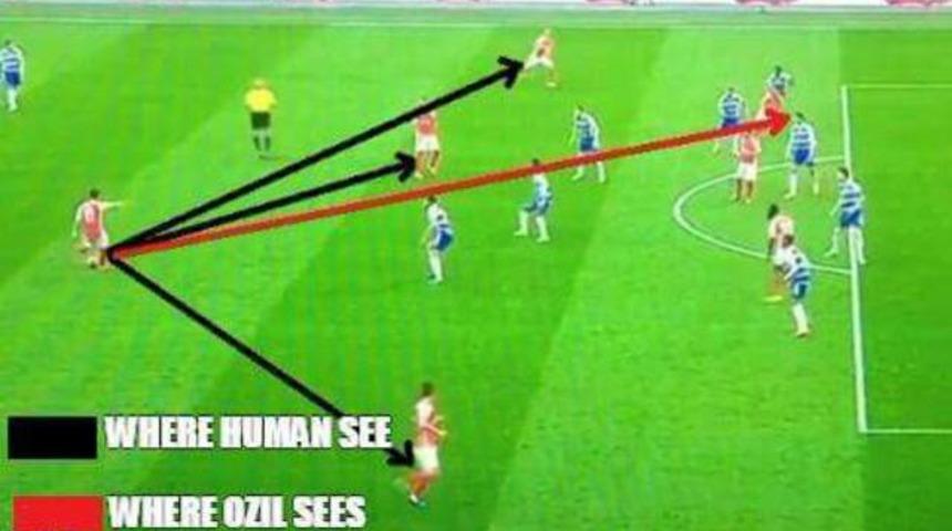 İşte Mesut &Ouml;zil dehası