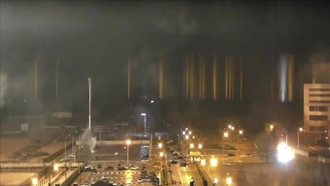 Ukrayna da Zaporijya Nükleer Tesisi vuruldu, dumanlar yükseliyor! Uluslararası Atom Enerji Kurumu duyurdu 2