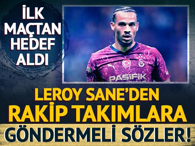 Leroy Sane'den maç sonunda rakip takımlara gönderme! "Hepsi bizim kaybetmemizi istiyor"