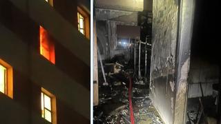 Bursa’da öğrenci yurdunda çıkan yangın söndürüldü