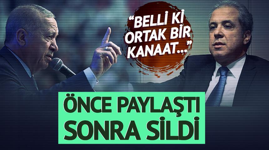 AK Partili Şamil Tayyar önce paylaştı, sonra sildi! Erken seçim sinyalleri peş peşe gelmeye başladı: "Belli ki ortak bir kanaat oluşmuş"