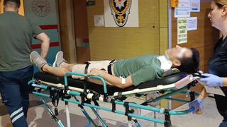 Alkol alıp dehşet saçtı! Biri polis 4 kişiyi hastanelik etti