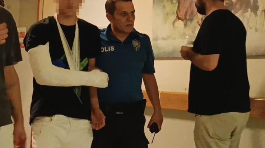 Kız arkadaşına laf atan kişi tarafından bıçaklandı