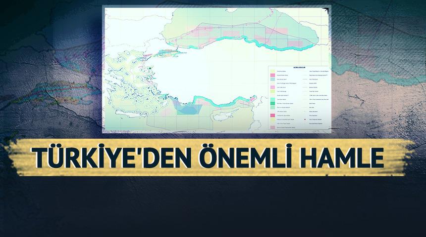 Türkiye'nin denizlerinde 'DKA' güncellemesi! Yeni haritalarda iki alan dikkat çekiyor: Yunanistan'ın hamlesi karşılıksız kalmadı