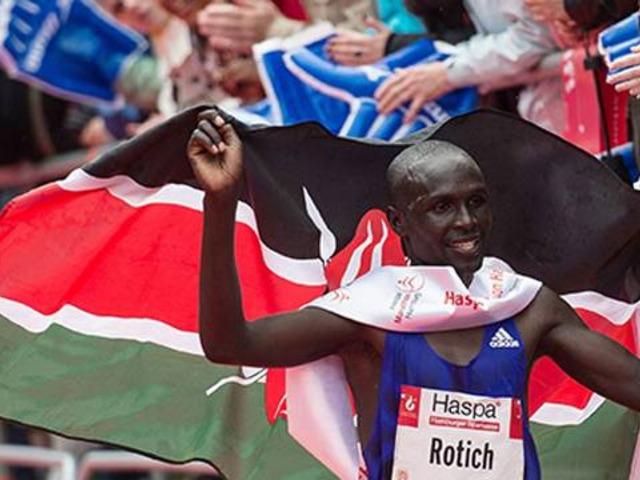 Hamburg'da zafer Rotich ve Hailu'nun