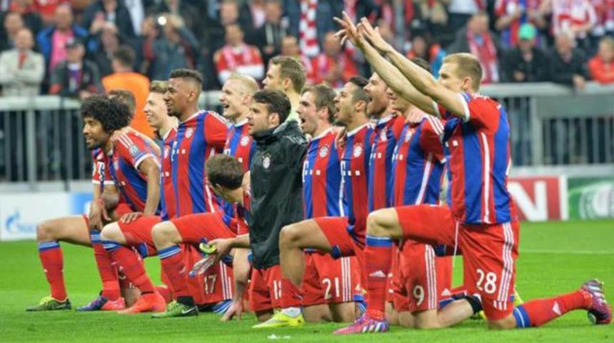 Almanya Bundesliga'nın şampiyonu Bayern Münih!