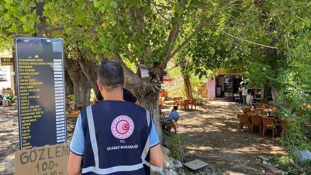 Tunceli’de ürün denetimlerinde 3 işletmeye yaptırım uygulandı
