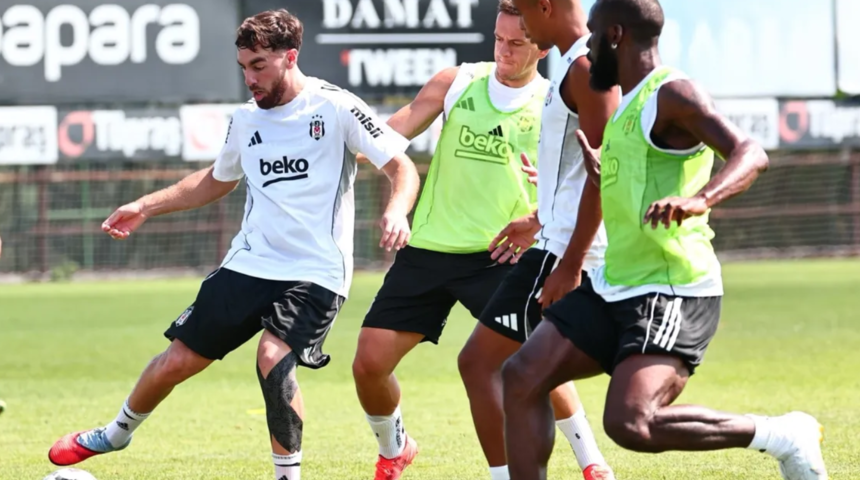 Beşiktaş, St. Patrick maçı hazırlıklarına devam etti