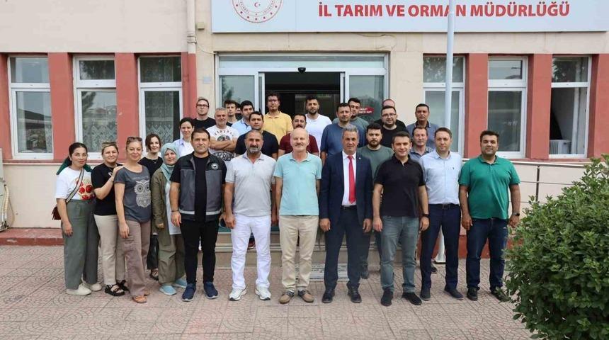 Necmettin Yoldaş 6 yıllık görevin ardından kurumlarla vedalaştı