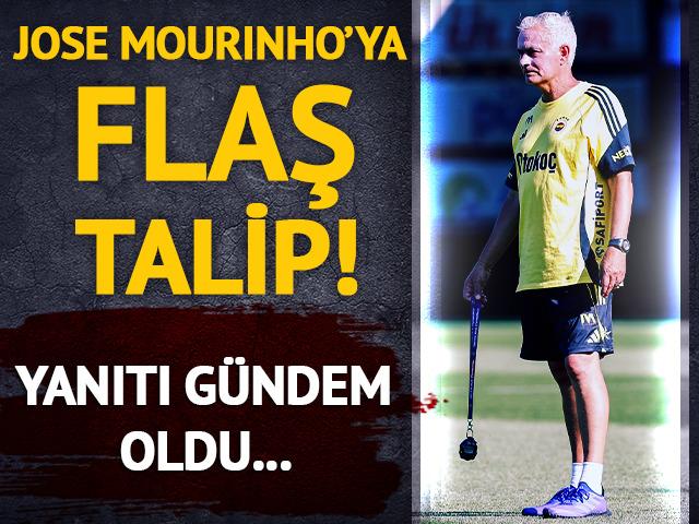 Mourinho'ya flaş talip! Yanıtı gündem oldu...