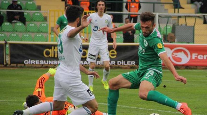 Giresunspor 0 - 0 Şanlıurfaspor