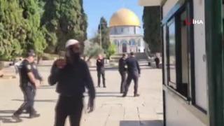 İsrailli Bakan'dan Mescid-i Aksa'ya baskın! Tepki yağdı