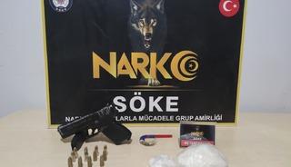 Aydın'da evinde uyuşturucu ele geçirilen şüpheli tutuklandı