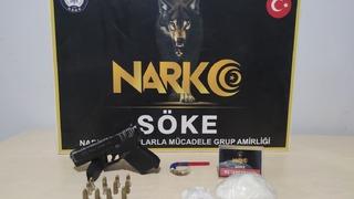 Aydın'da evinde uyuşturucu ele geçirilen şüpheli tutuklandı