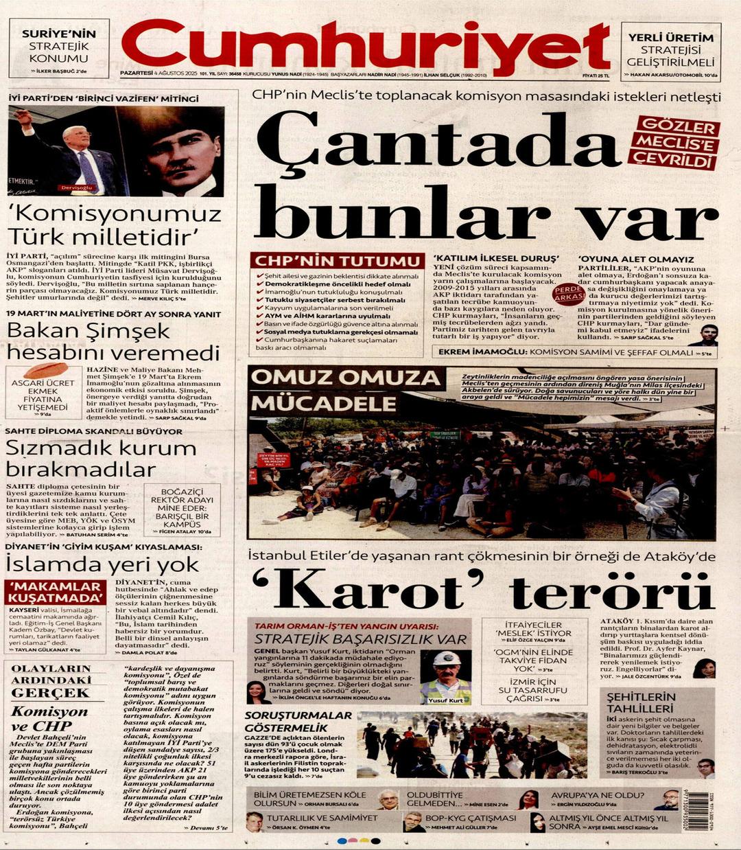 Cumhuriyet Gazetesi