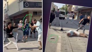 Dehşet anları kamerada! Başına taş atılarak bayıltıldı