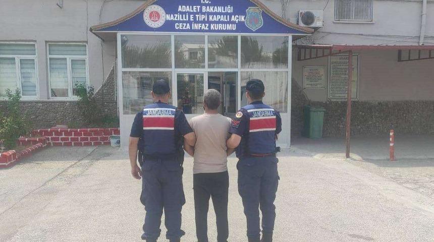 Nazilli’de 7 yıl hapis cezası ile aranan şahıs yakalandı