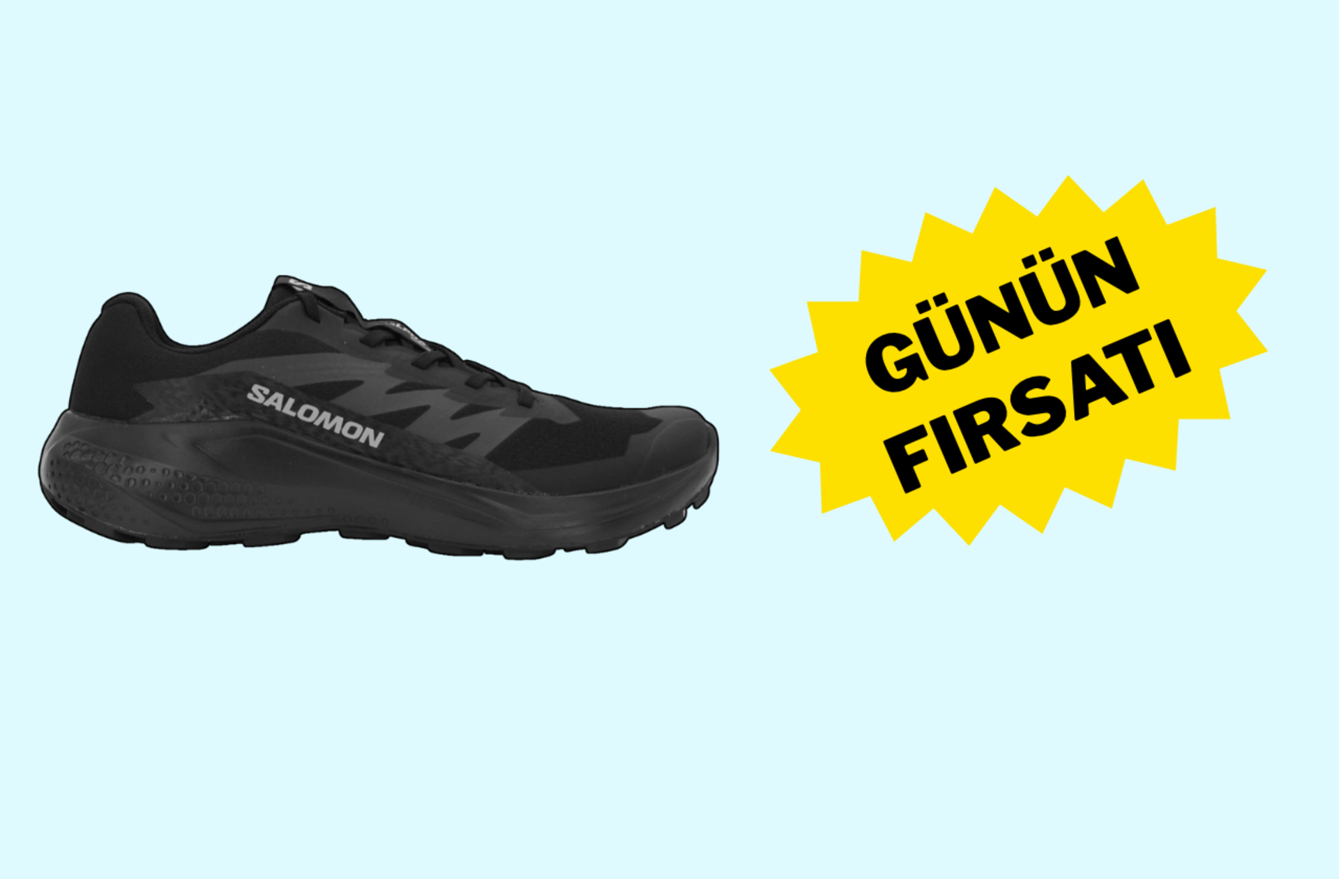 Yürüyüşten koşuya tek ayakkabı: Salomon Alphaglide L479483 Erkek Koşu Ayakkabısı indirimde