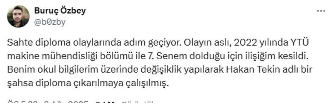 Sahte diploma olaylarında adı geçen kişi konuştu! Akılalmaz düzeneği tek tek anlattı 2