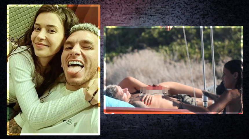 Devrim Özkan ve Torreira bir kez daha barıştı! Maçtan sonra soluğu orada aldı... Teknede aşka geldiler