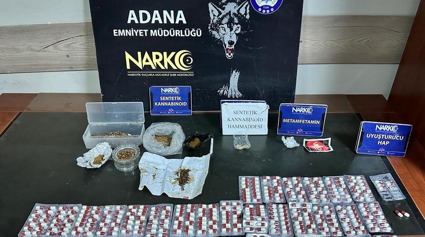 Adana'da uyuşturucu operasyonu! Yakalanan 8 şüpheli tutuklandı