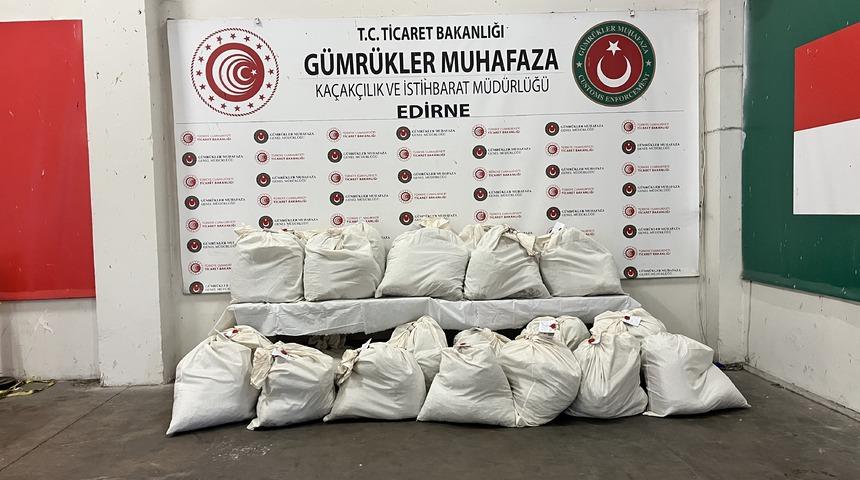 Kapıkule'de 3 tırda 179 kilo 678 gram uyuşturucu ele geçirildi