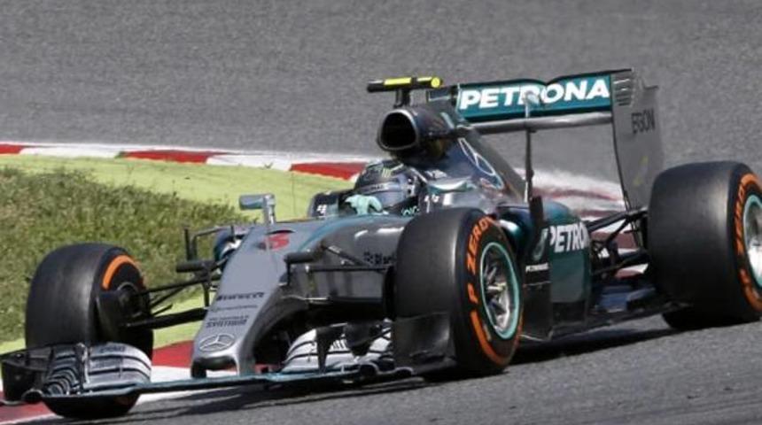 İspanya'da zafer Rosberg'in