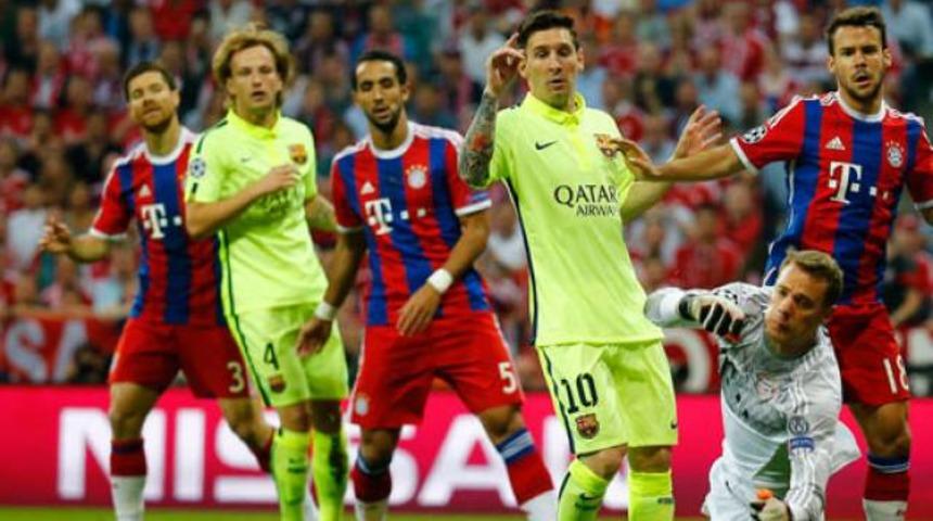 Ma&ccedil; Bayern'in, final Bar&ccedil;a'nın