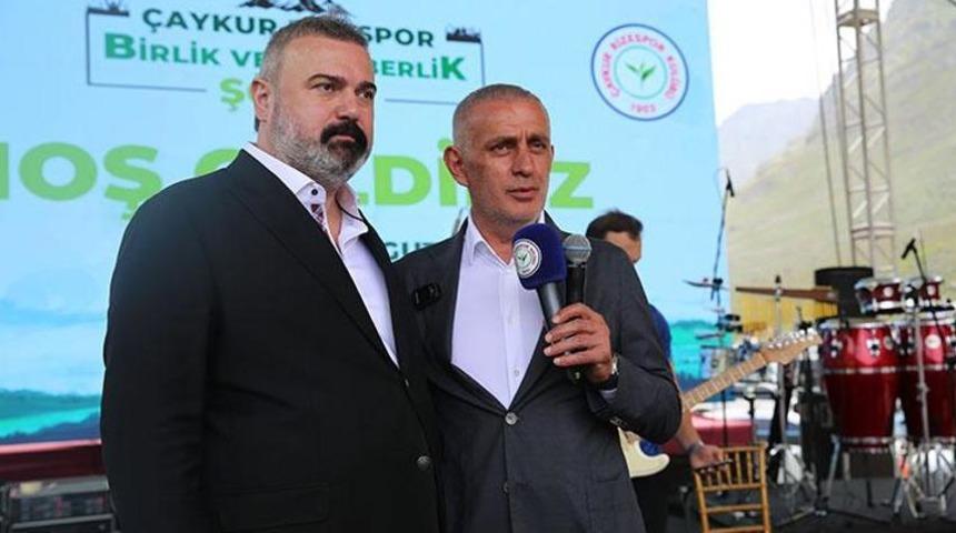 TFF Başkanı İbrahim Hacıosmanoğlu, Çaykur Rizespor’un ‘Birlik ve beraberlik şölenine’ katıldı