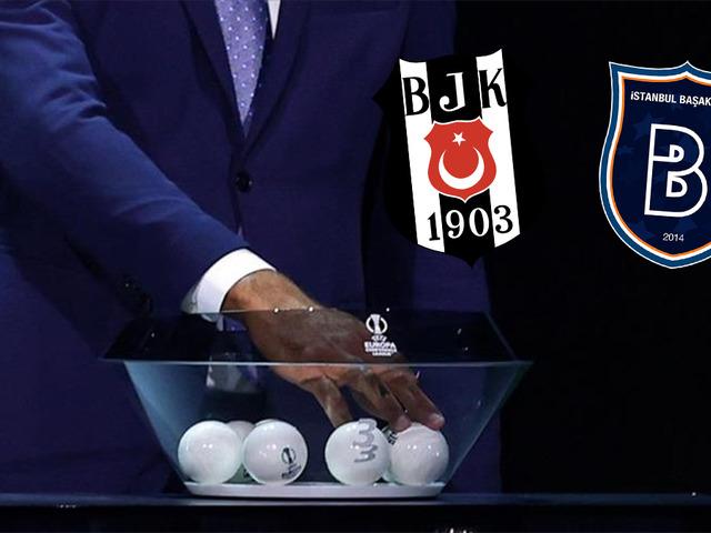 SON DAKİKA: Beşiktaş ve Başakşehir'in play-off turundaki muhtemel rakipleri belli oldu!