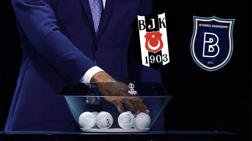 SON DAKİKA: Beşiktaş ve Başakşehir'in play-off turundaki muhtemel rakipleri belli oldu!