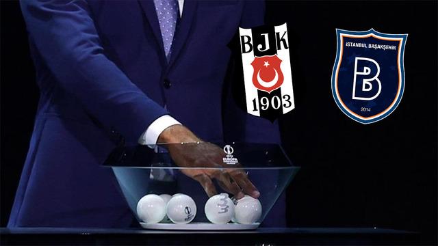 SON DAKİKA: Beşiktaş ve Başakşehir'in play-off turundaki muhtemel rakipleri belli oldu!