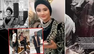 Diyarbakır'da öldürülen 3 aylık hamile Helin'in kına gecesi görüntüleri çıktı! 'O gelinlik sana kefen oldu'