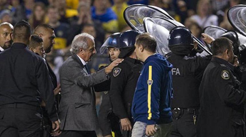 Biber gazına diskalifiye cezası