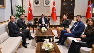 Cevdet Yılmaz ünlü e-ticaret sitesinin yöneticilerini kabul etti!