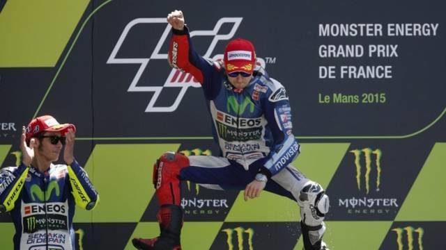 Fransa'da zirve Lorenzo'nun oldu!