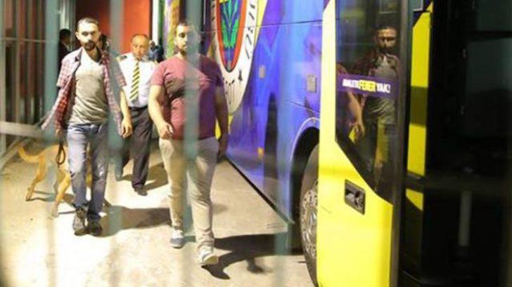 Fenerbahçe otobüsünde bomba arandı!