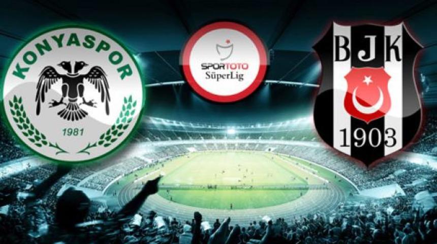Beşiktaş - Konyaspor &ouml;zet ve &ouml;nemli anları