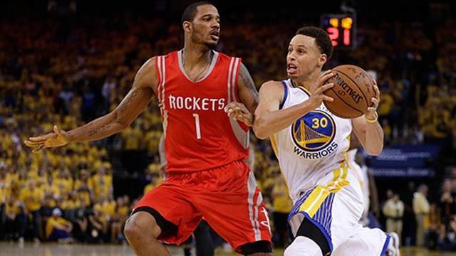 Batı finalinde ilk maç Warriors'ın