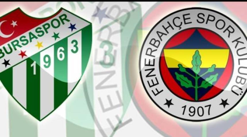Fenerbahçe 0-3 Bursaspor özet ve golleri