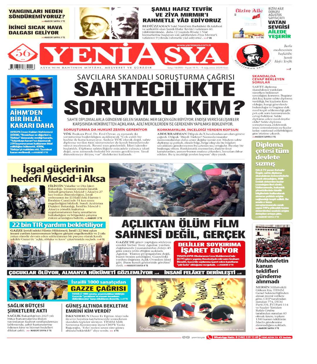 Yeni Asya Gazetesi