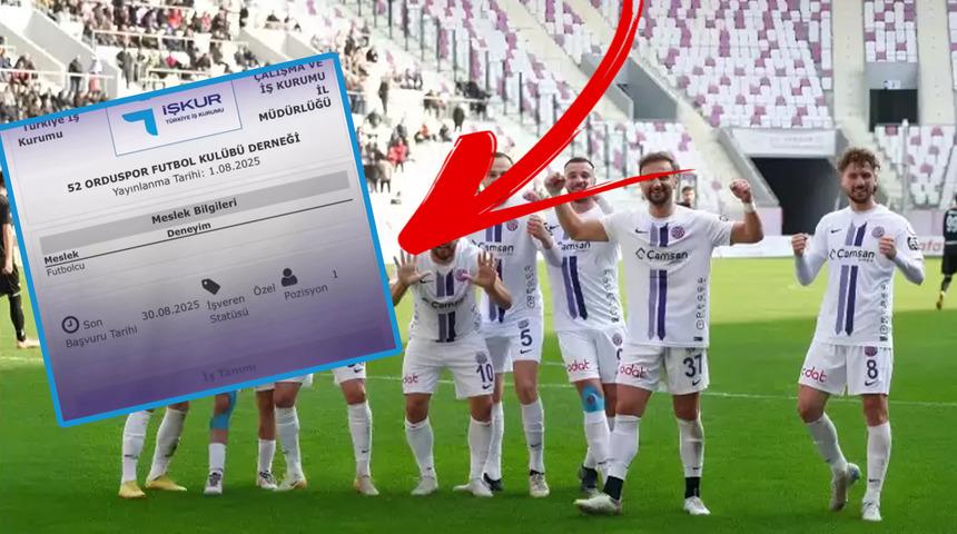 Türk futbolunda bu da yaşandı! İŞKUR üzerinden ilan açtılar, transfer etmek için futbolcu aradılar...
