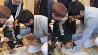 Gündem olan görüntü: Yürüme töreninde kurdele kesen Burak Özçivit'in kazancı şoke etti