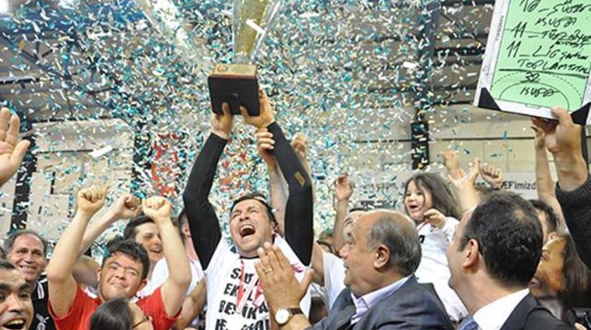 Beşiktaş kupasını aldı