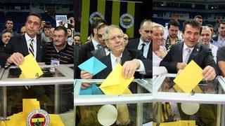 Fenerbahçe başkanını seçiyor...