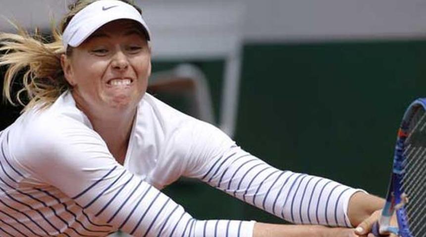 Sharapova'dan erken veda!