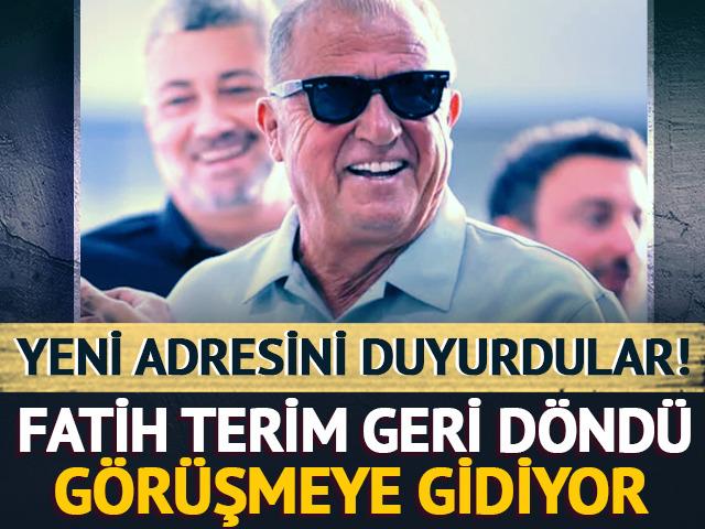 Fatih Terim geri döndü! Görüşme bugün... Yeni adresini böyle duyurdular