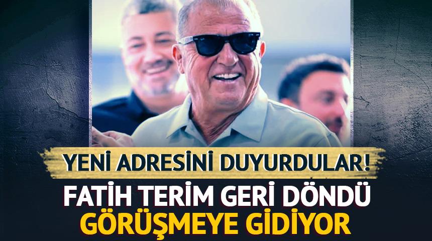 Fatih Terim geri döndü! Görüşme bugün... Yeni adresini böyle duyurdular